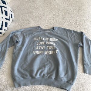 Spiritual Gangster baby blue crew neck!